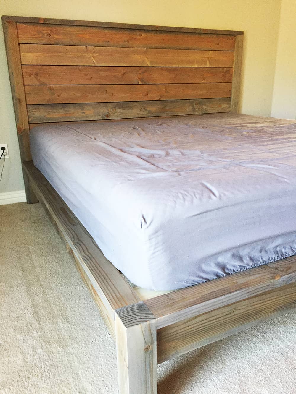 custom modern farmhouse bed temecula 