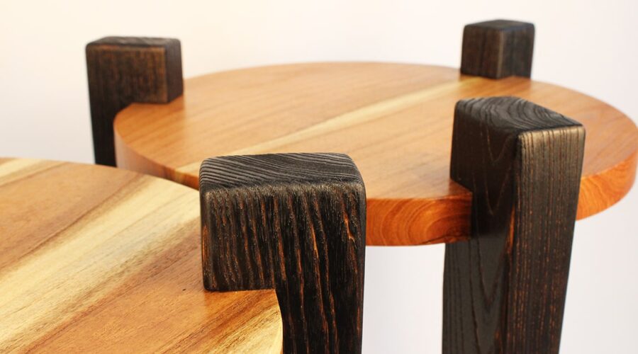 custom ash side tables