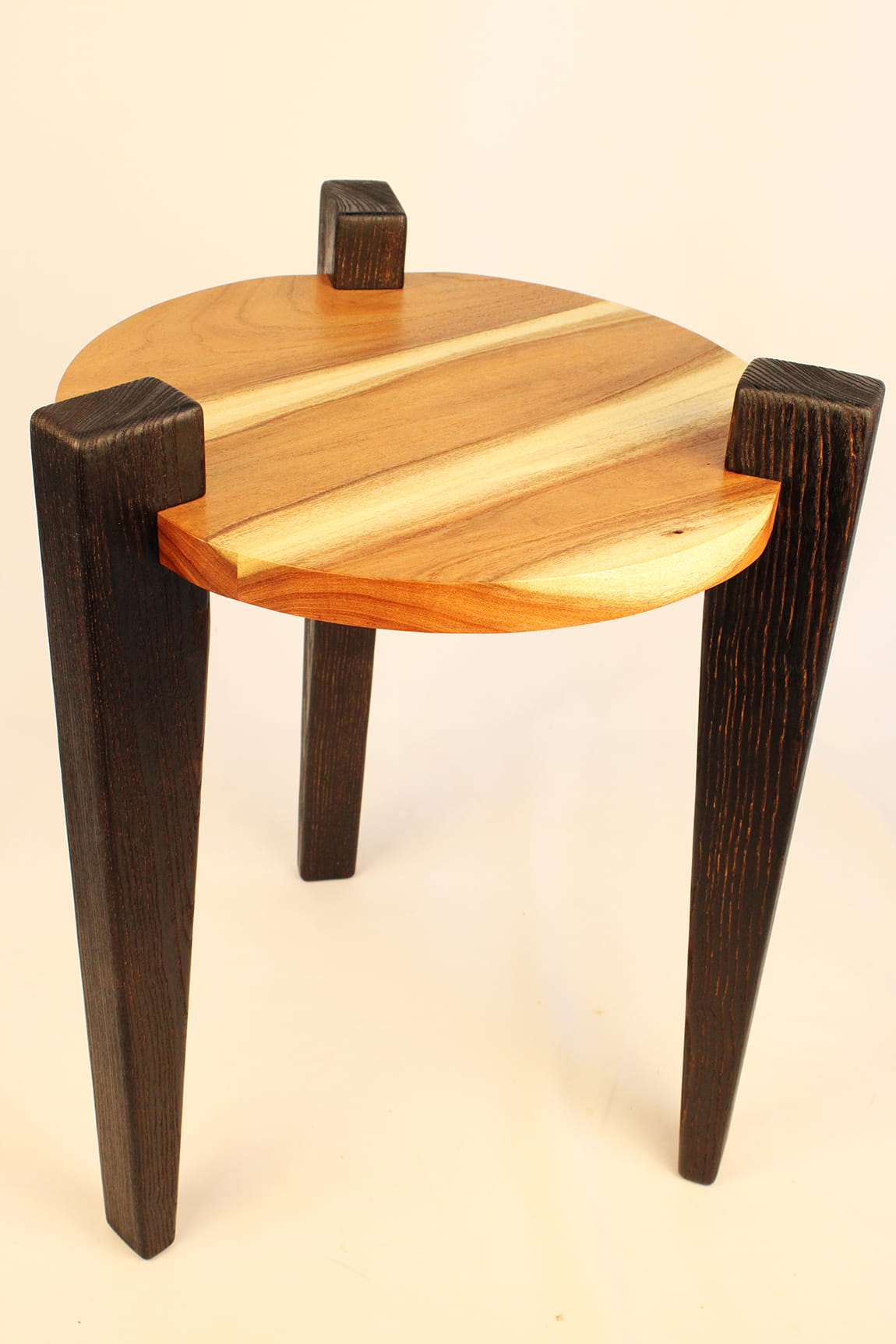 custom hardwood drink table