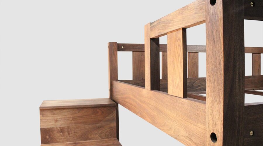 custom wood loft bed fallbrook