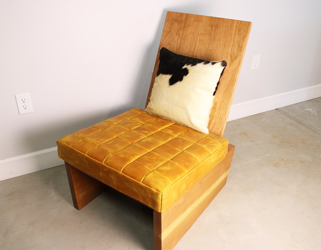 custom modern wood lounge chair menifee