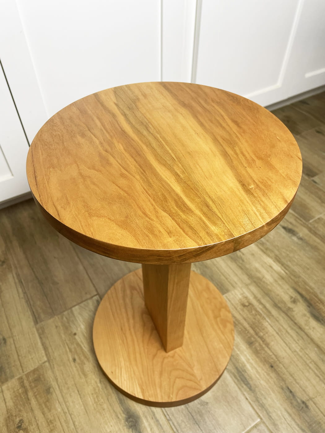 custom solid wood drink tables temecula