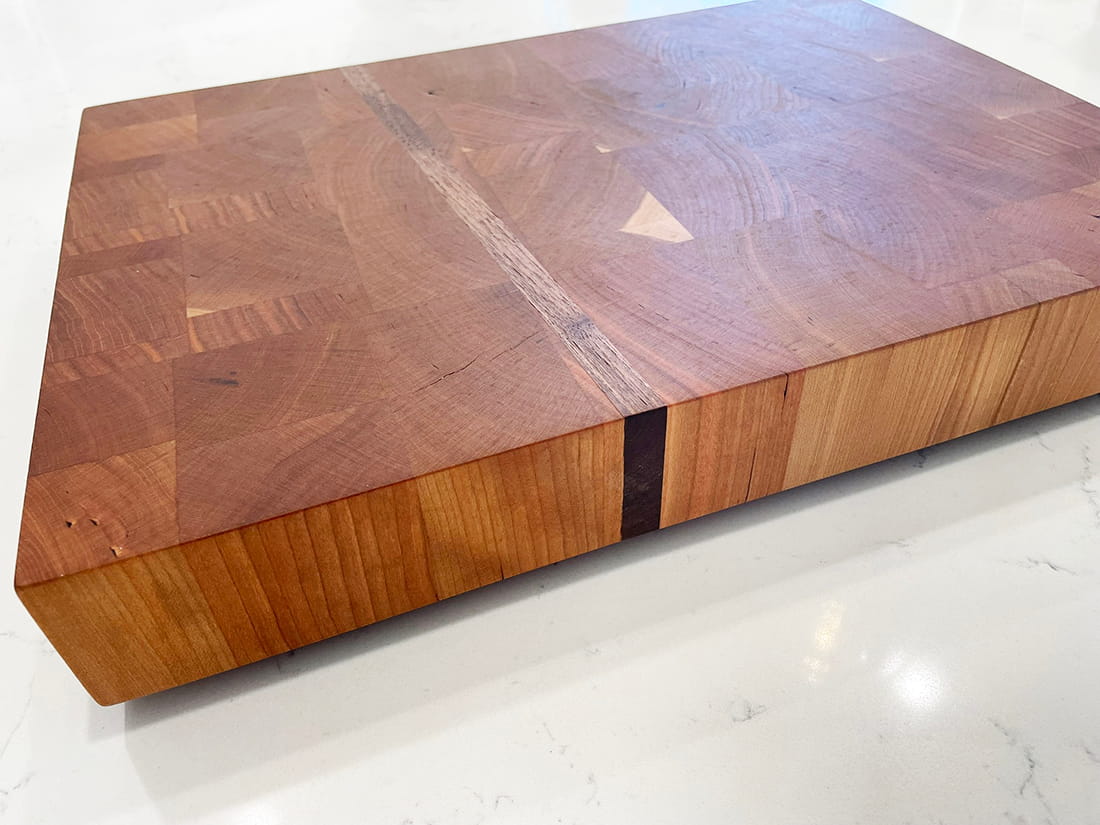 custom end-grain cutting board murrieta
